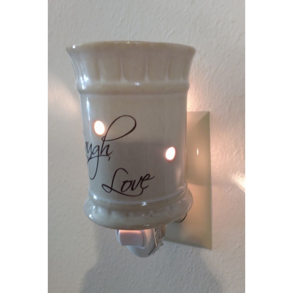 Candle Warmers Pluggable Fragrance Warmer LIVE LAUGH LOVE
